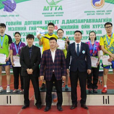 National Table tennis Championships 2018 held
